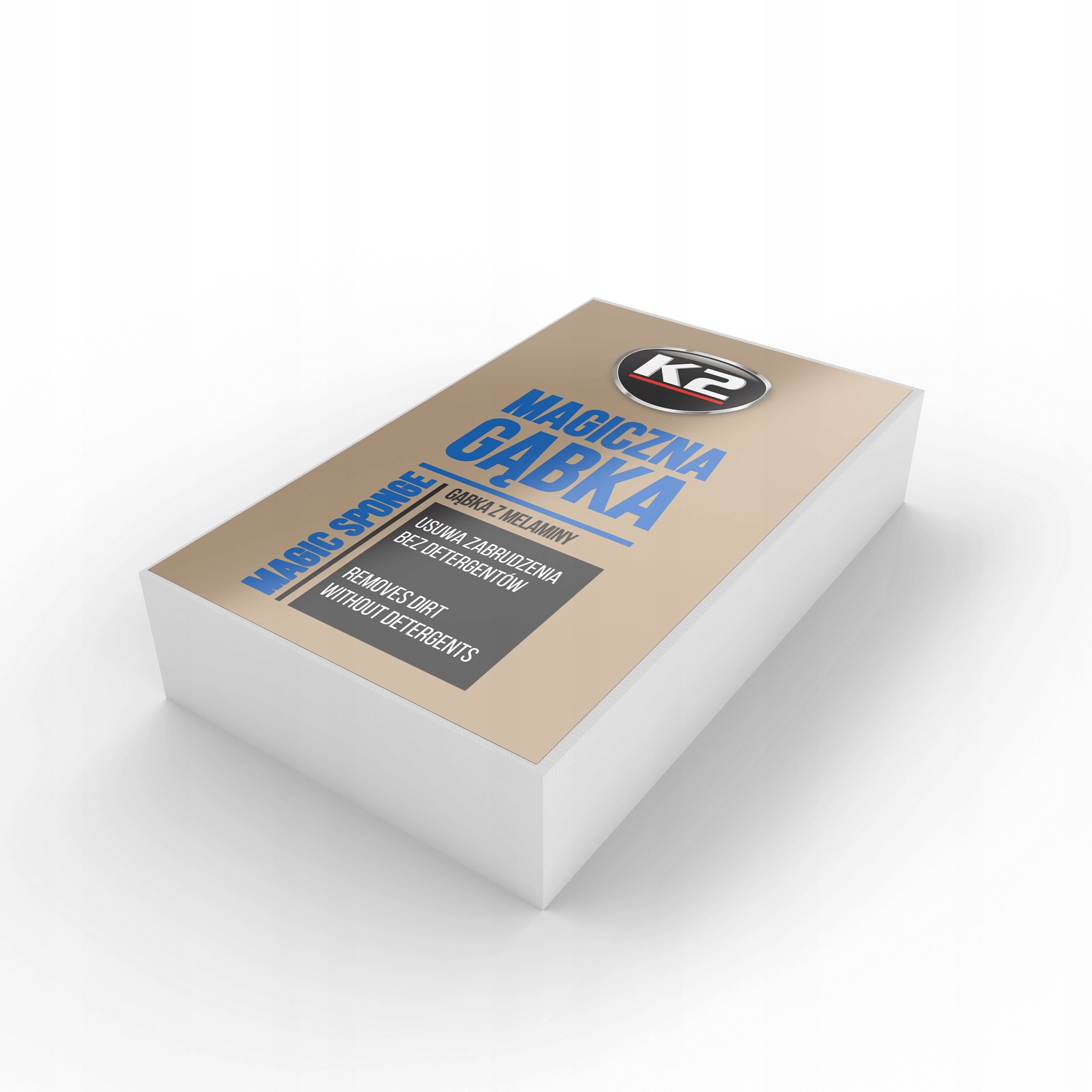 

K2 Magiczna Gąbka Gąbka z melaminy bez detergentów