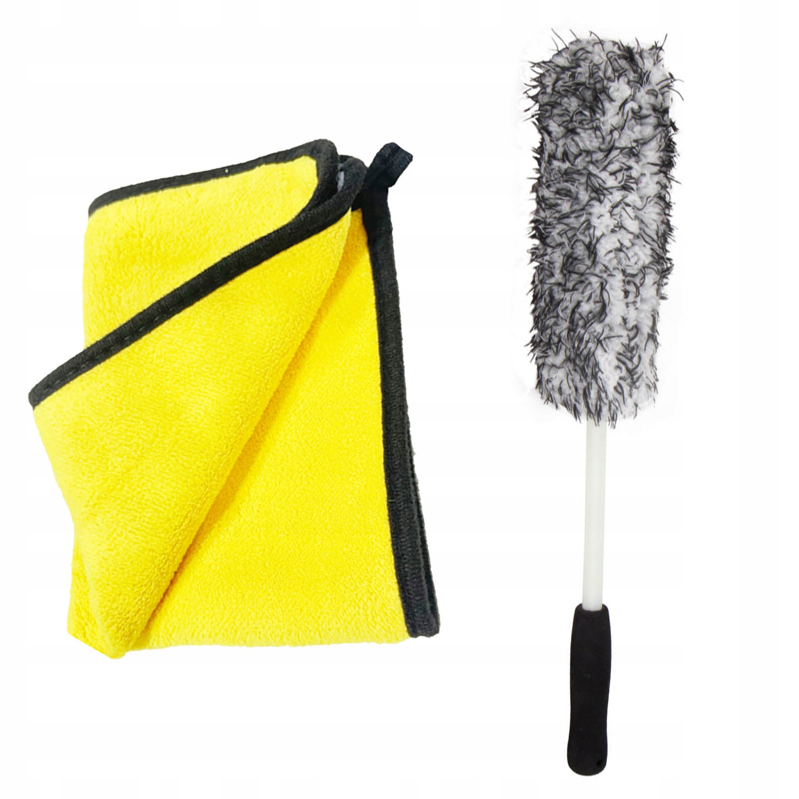 Щітка для чищення колеса з мікрофібри