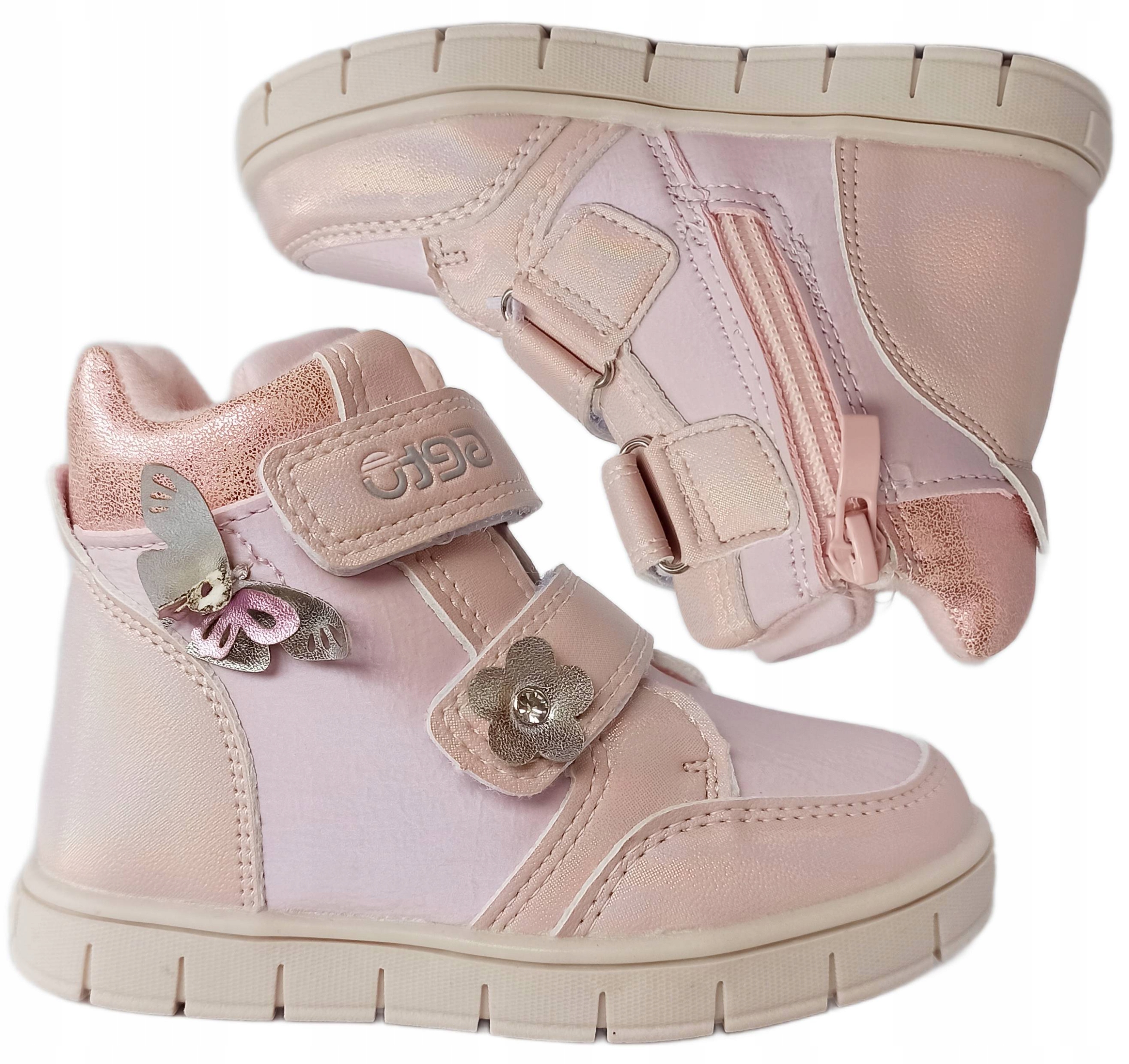 Trzewiki dziewczęce, półbuty dziewczęce przejściowe 28 P9-115