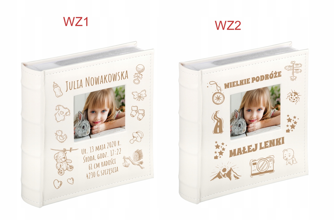 ALBUM dla dziecka Chrzest Grawerowany Twój GRAWER Producent Inna