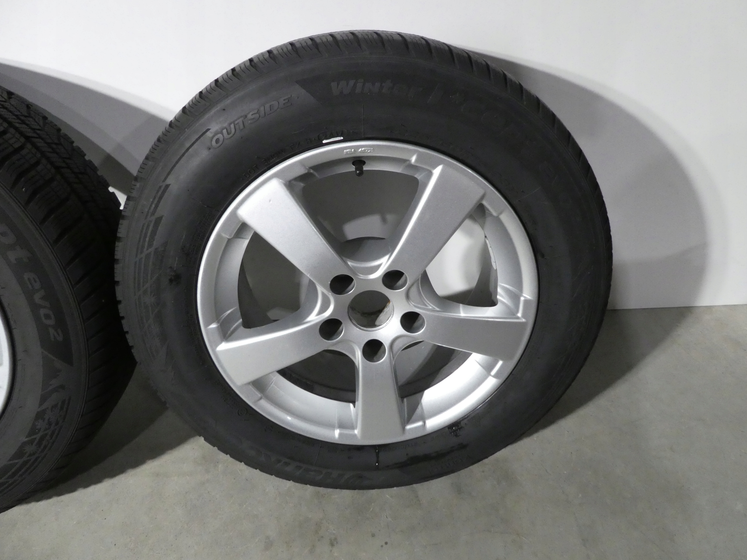 4X wheels discs tyres VW 5X112 KBA 46721 2017R 225/60/16