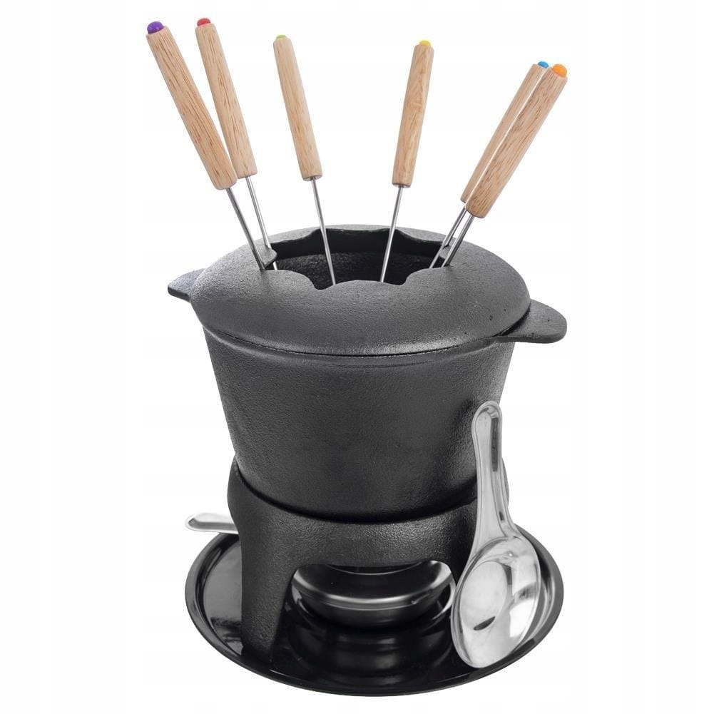 GARNEK DO FOUNDE KOCIOŁEK ŻELIWNY DO FONDUE SEROWE MIĘSNE CZEKOLADOWE EAN (GTIN) 8592381162481