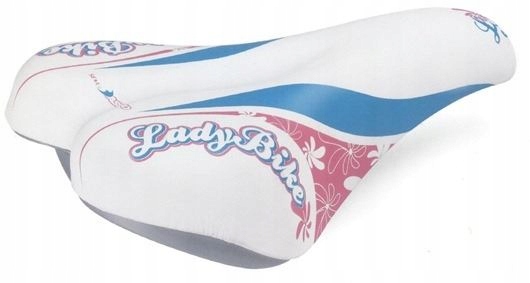 

Siodełko rowerowe dziecięce Lady Bike białe