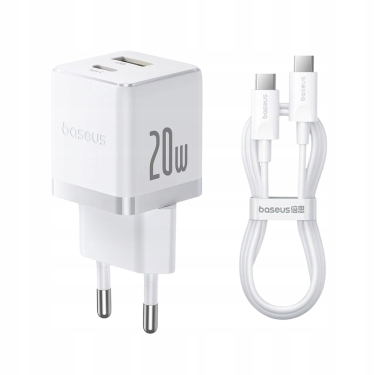 Ładowarka sieciowa Baseus Palm P10111608213-01 szybka 20W z gniazdem Usb