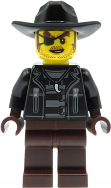 

Lego City figurka Kowboj Przestępca Złodziej
