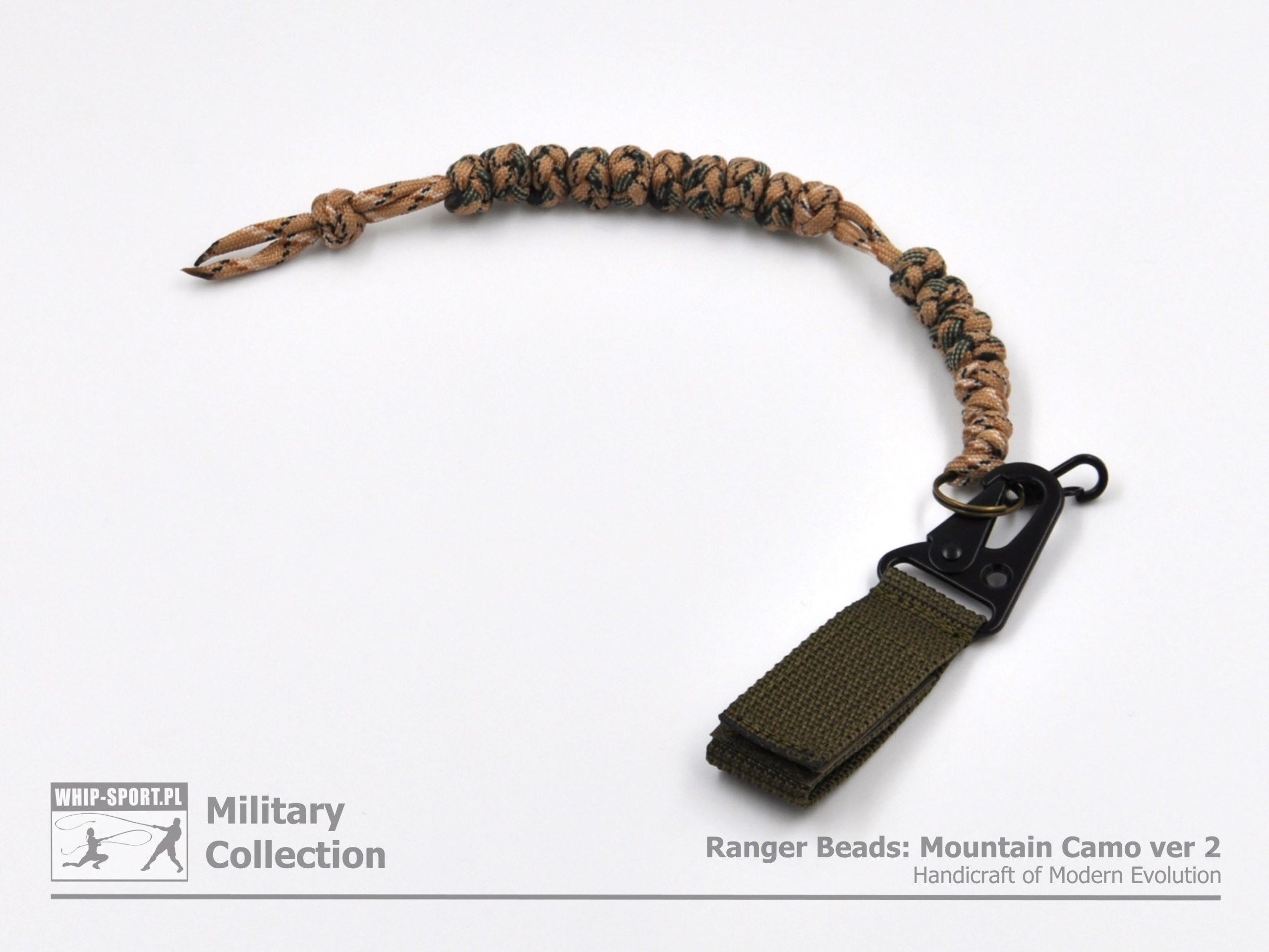 Różaniec Rangera Paciorki Rangera Krokomierz Mountain Camo ver. 2