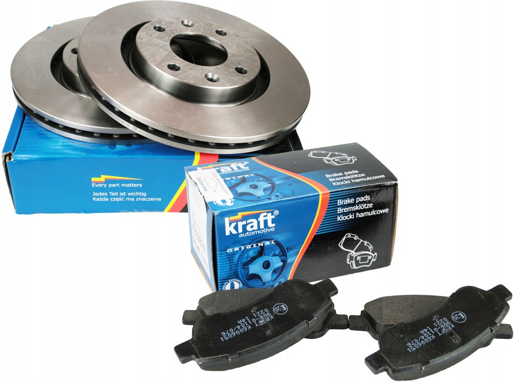 6045990 - ДИСКИ КОЛОДКИ ПЕРЕДНІ PEUGEOT 206 207 307 PARTNER