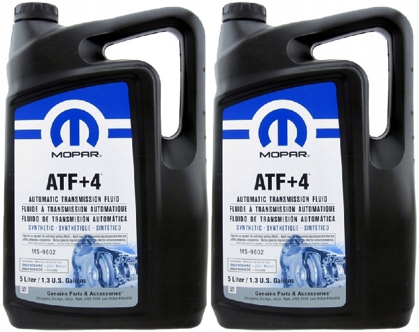 MOPAR ATF+4 10L JEEP DODGE RAM CHRYSLER LANCIA