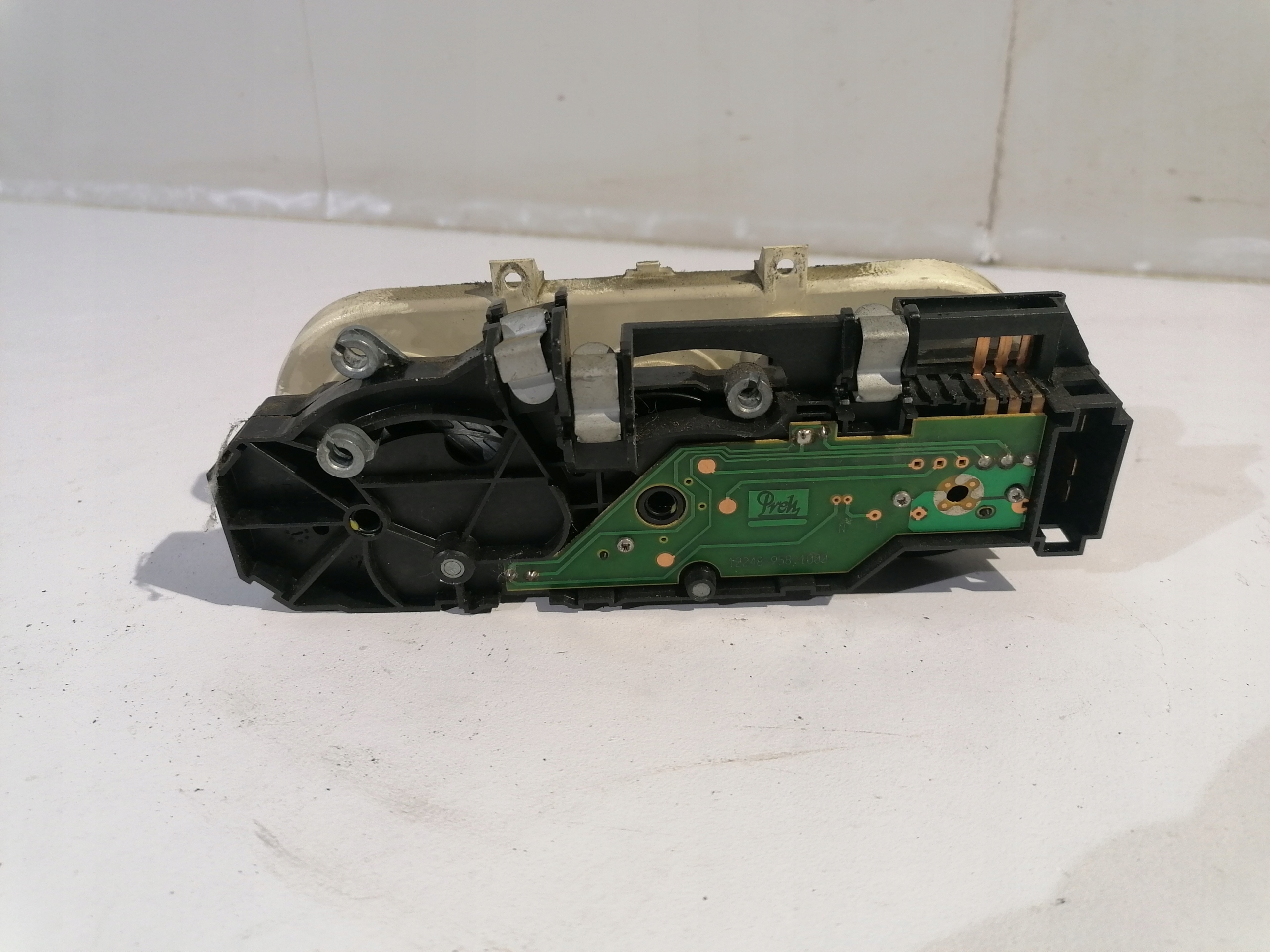 Mercedes Vito W638 control panel air conditioning devices