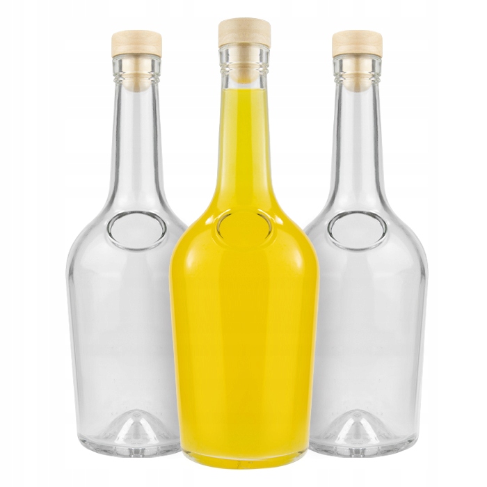 

5x Butelka Gloria 500ML Korek Nalewka Bimber Sok