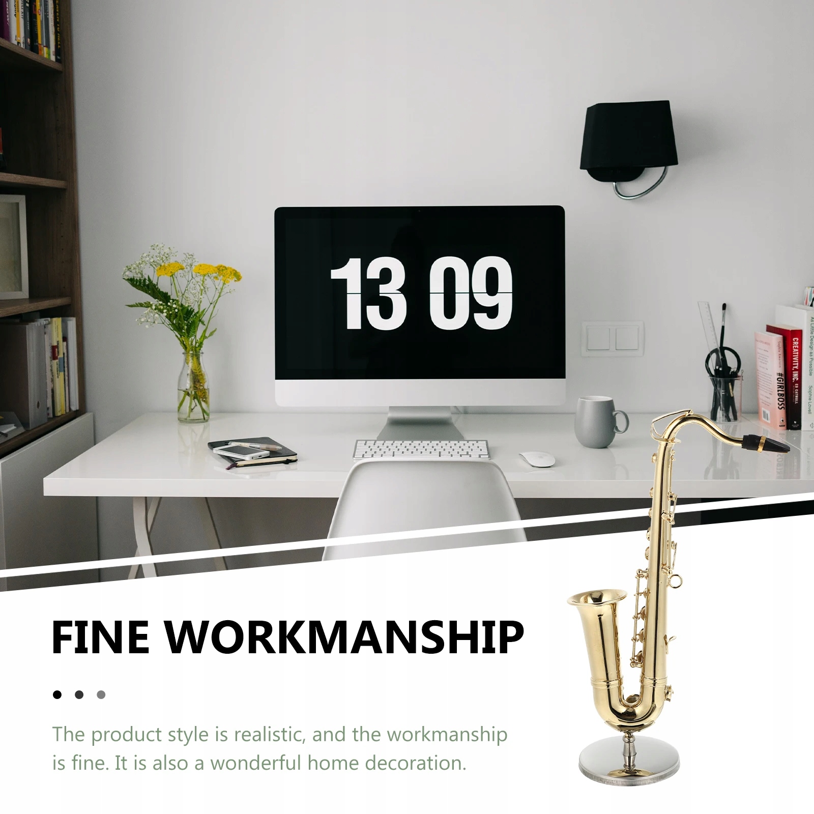 Pomnik saksofonu Dom z figurką saksofonu Liczba elementów w zestawie 0 szt.