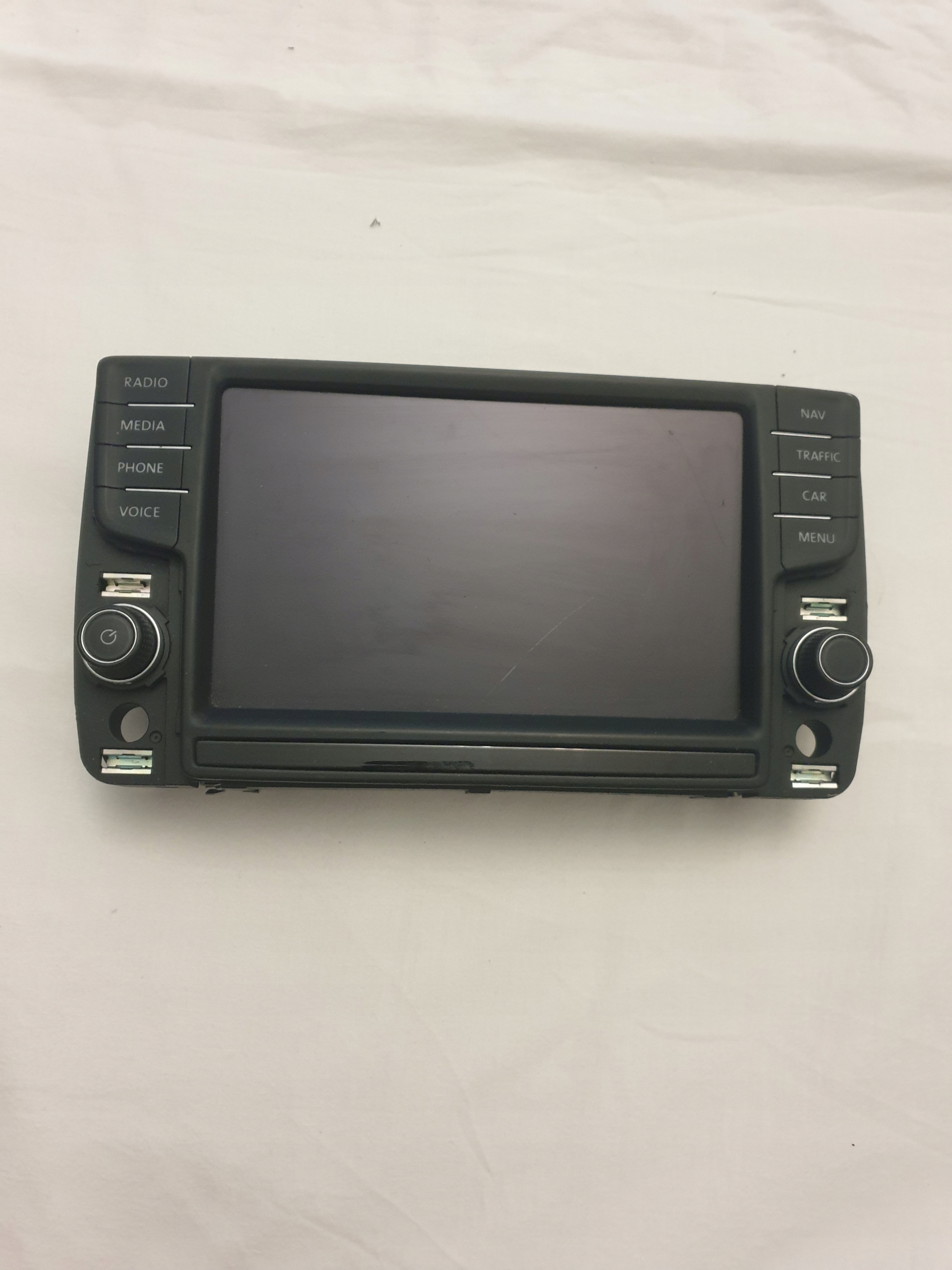 EKRAN WYŚWIETLACZ NAGIGACJI VW GOLF TIGUAN 5G0919606