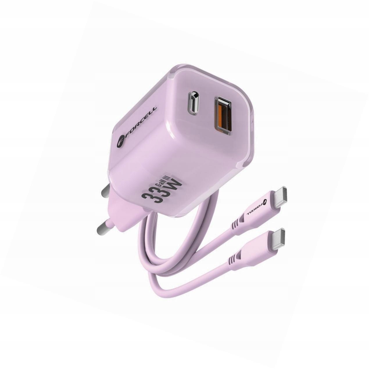 Szybka ładowarka Gan 33W 2 porty z kablem Usb-c do Samsung Galaxy S24 Fe