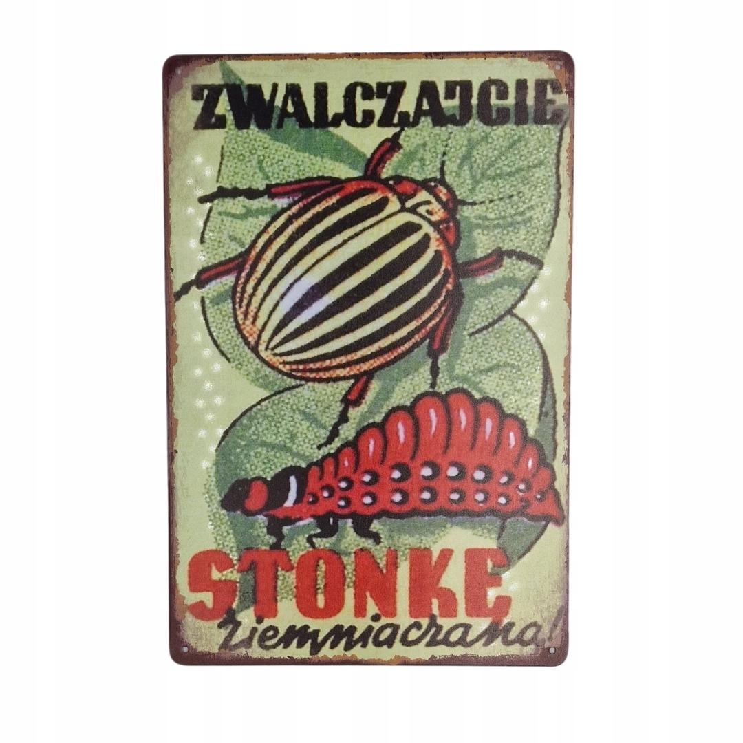 

Tabliczka Ozdobna Blacha Vintage Retro Stonka