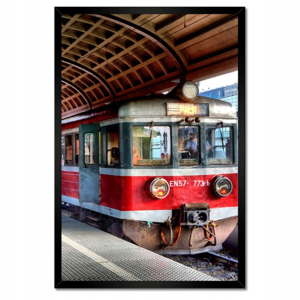 Plakáty v rámu 40x60 Nádraží Pkp Poznaň