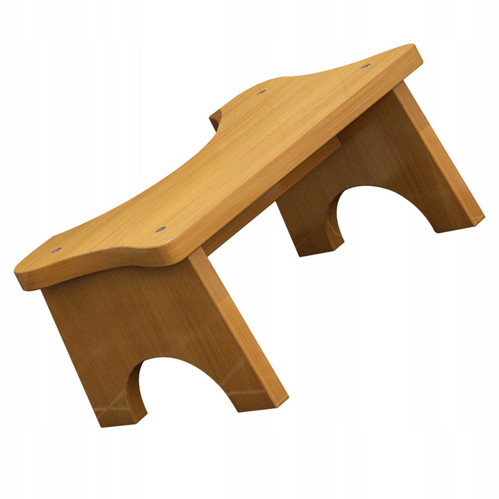 Stołek toaletowy z litego drewna Siedzisko dla malucha