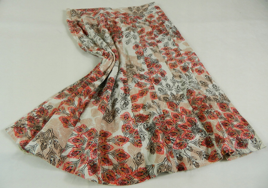 PIĘKNA LNIANA SPÓDNICA 40 Marka inna