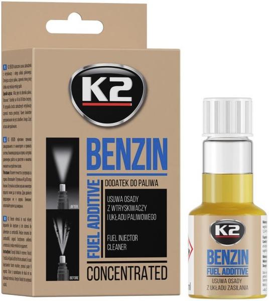 

K2 Benzin Do Czyszczenia Wtrysków Benzyna 50ML