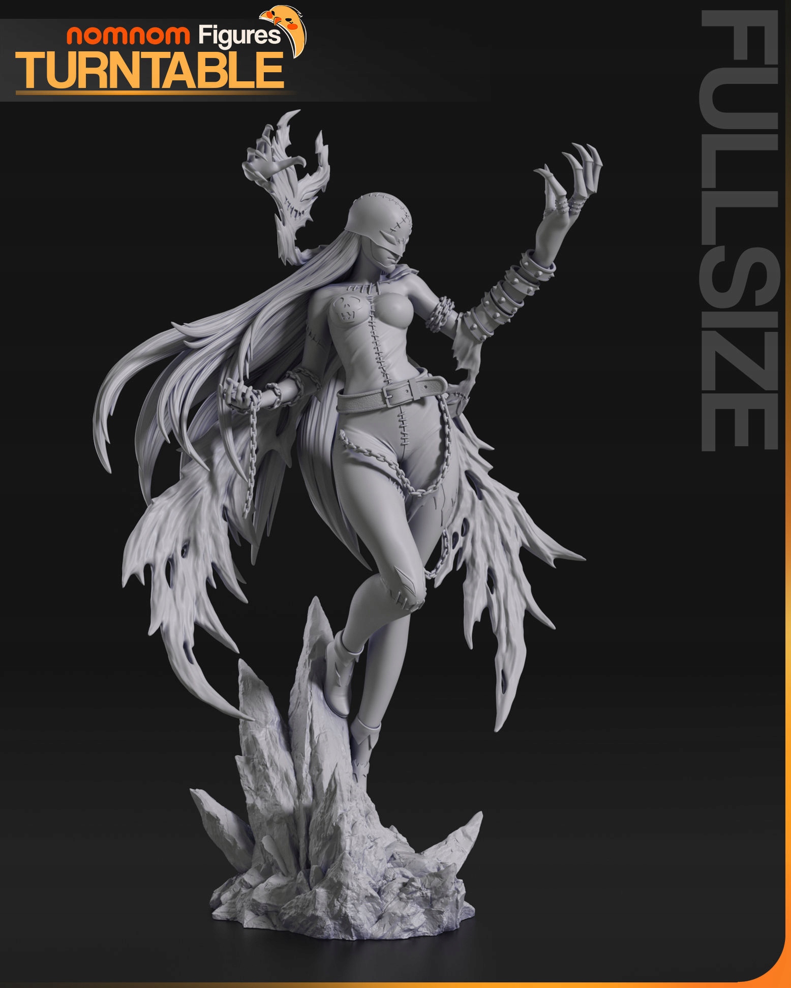 Figurka Lady Devimon s Digimon NomNom Figures 3D tisk 14K Dárek
