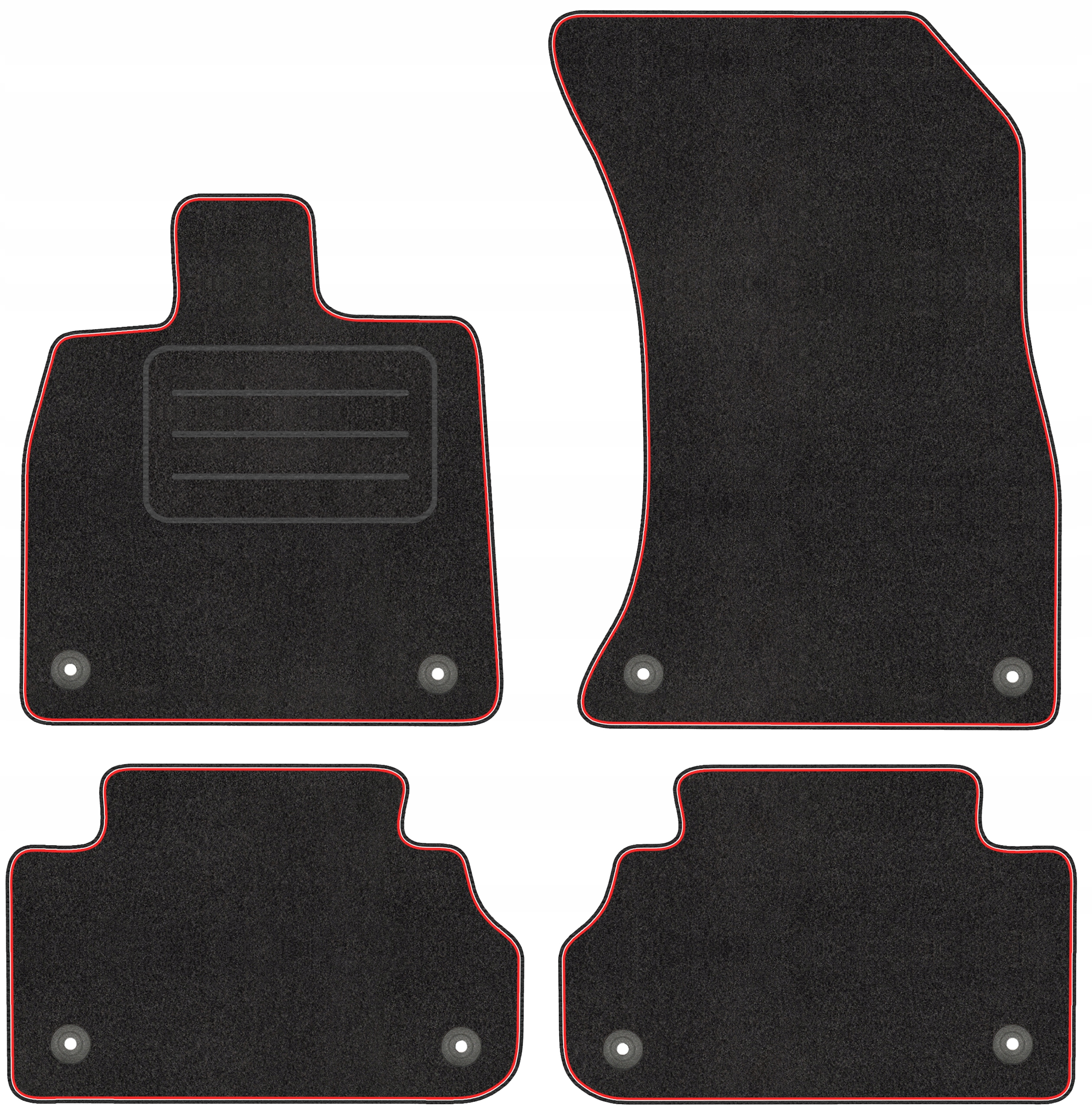 Polyamidové velúrové rohože pre Audi Q5 II Fy od 17