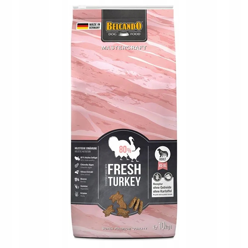 Belcando Mastercraft Fresh turkey krmivo suchá drůbež 10 kg
