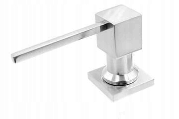 Dozownik zlewozmywakowy kuchenny kwadratowy inox Kod producenta 1296