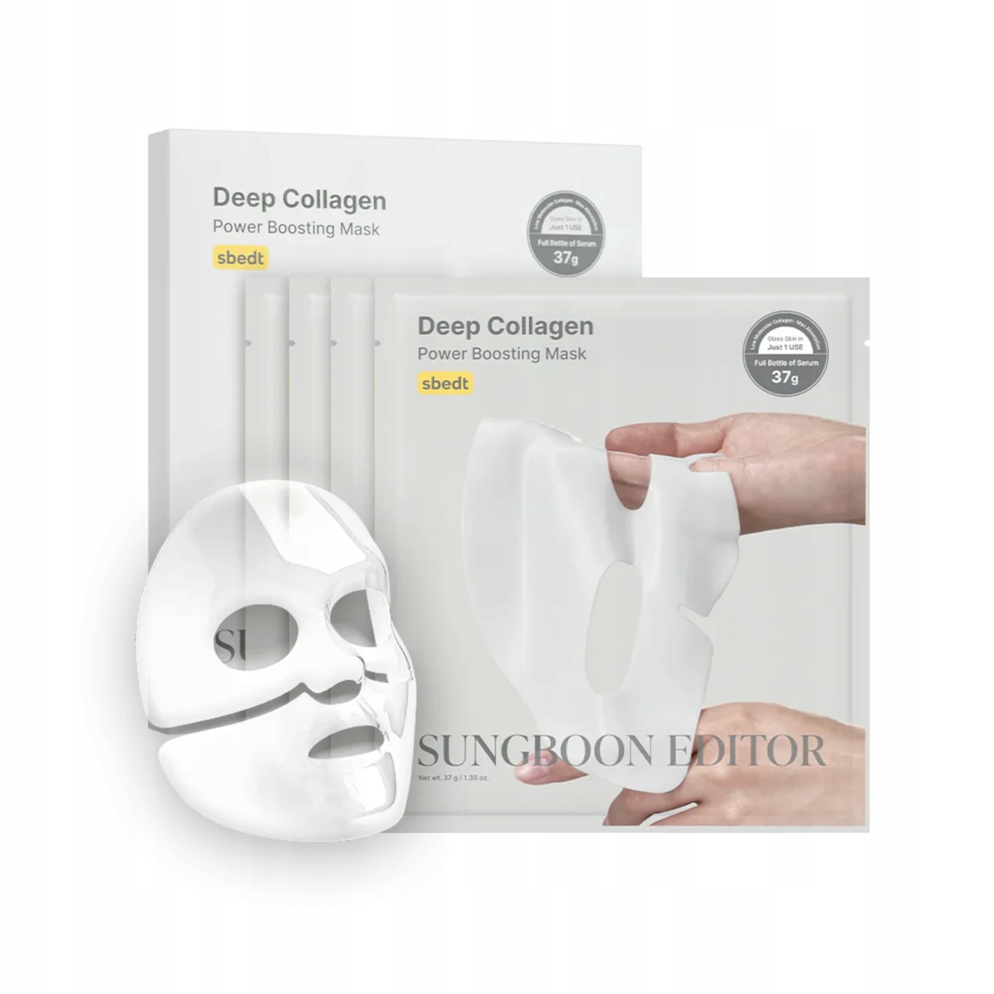 Sungboon Editor Deep Collagen Power Boosting Mask Sada kolagenových masek