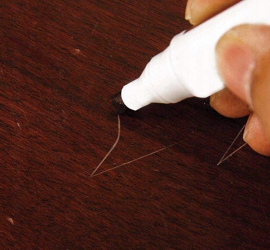 Pisak Marker retuszerski do mebli RAL 7035 Marka Stolmet