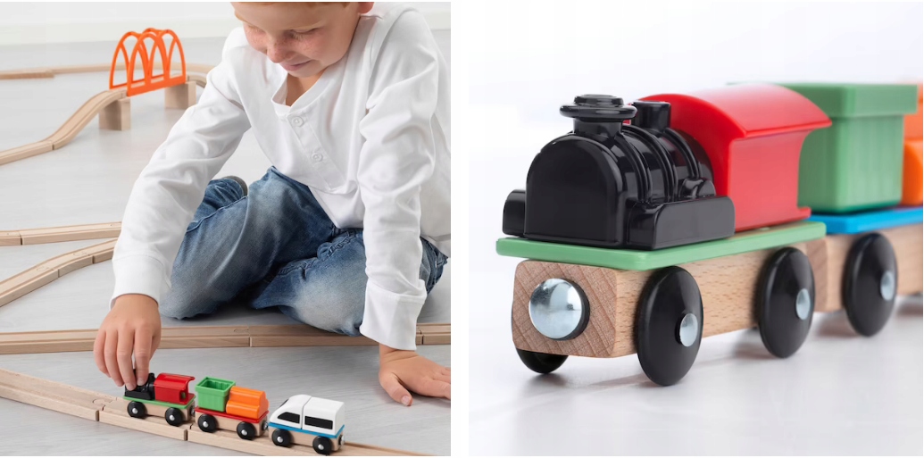 IKEA LILLABO Kolejka, 3 elementy Kod producenta 1834