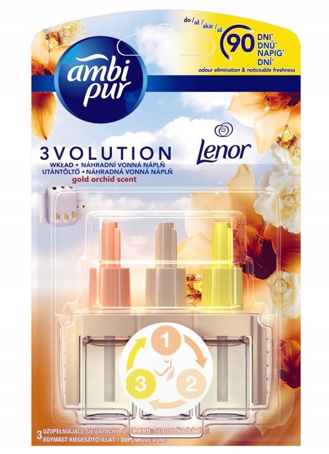 

Ambi Pur 3 Volution Gold orchid wkład 20ml lenor