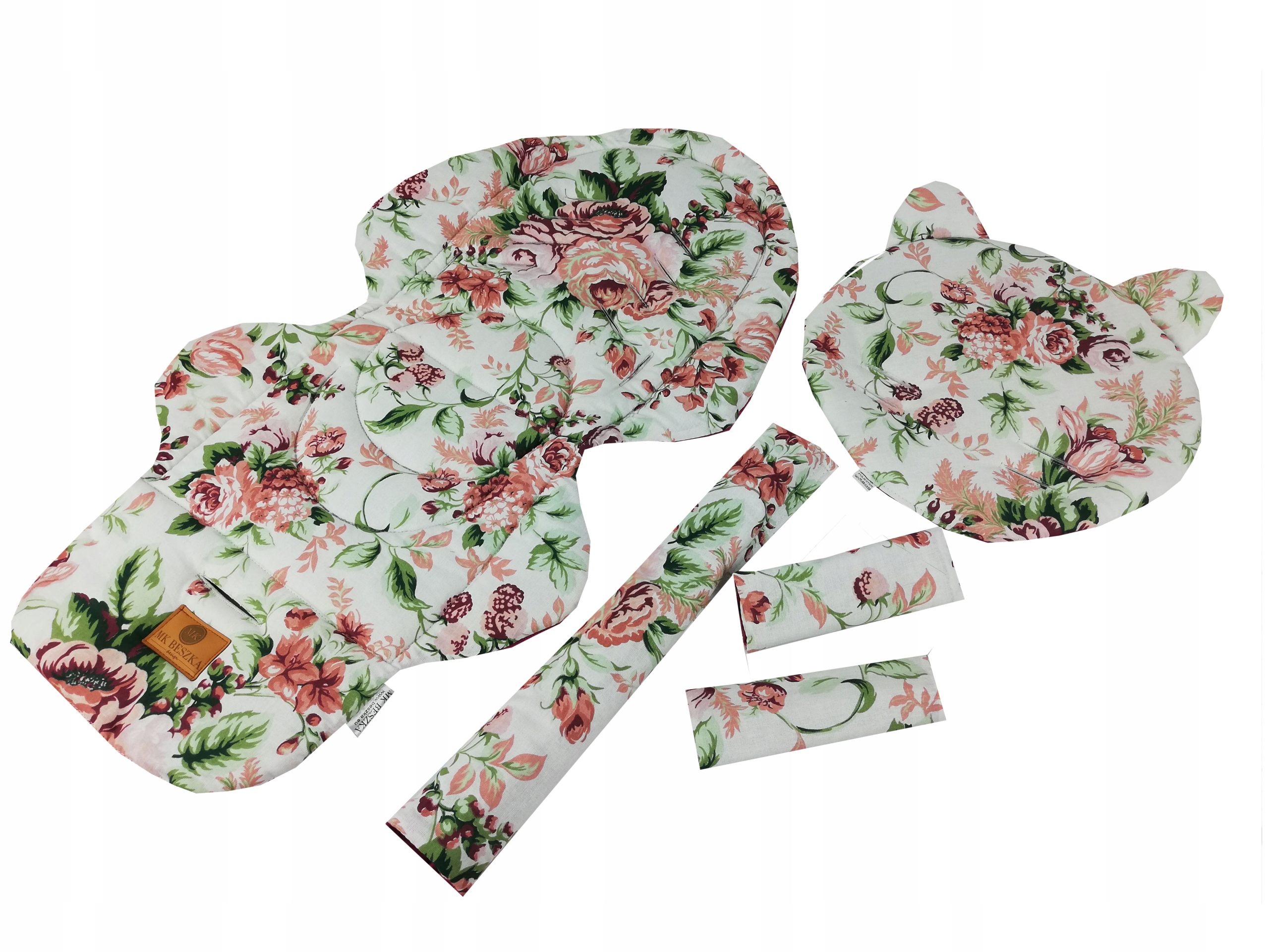 Вкладыш для коляски коляска + Подушка аля плюшевый Мишка