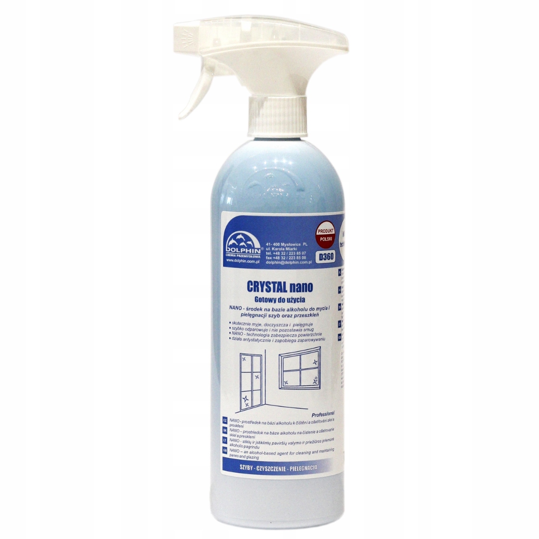 

Wydajny płyn do mycia szyb Antypara Nano 750ml