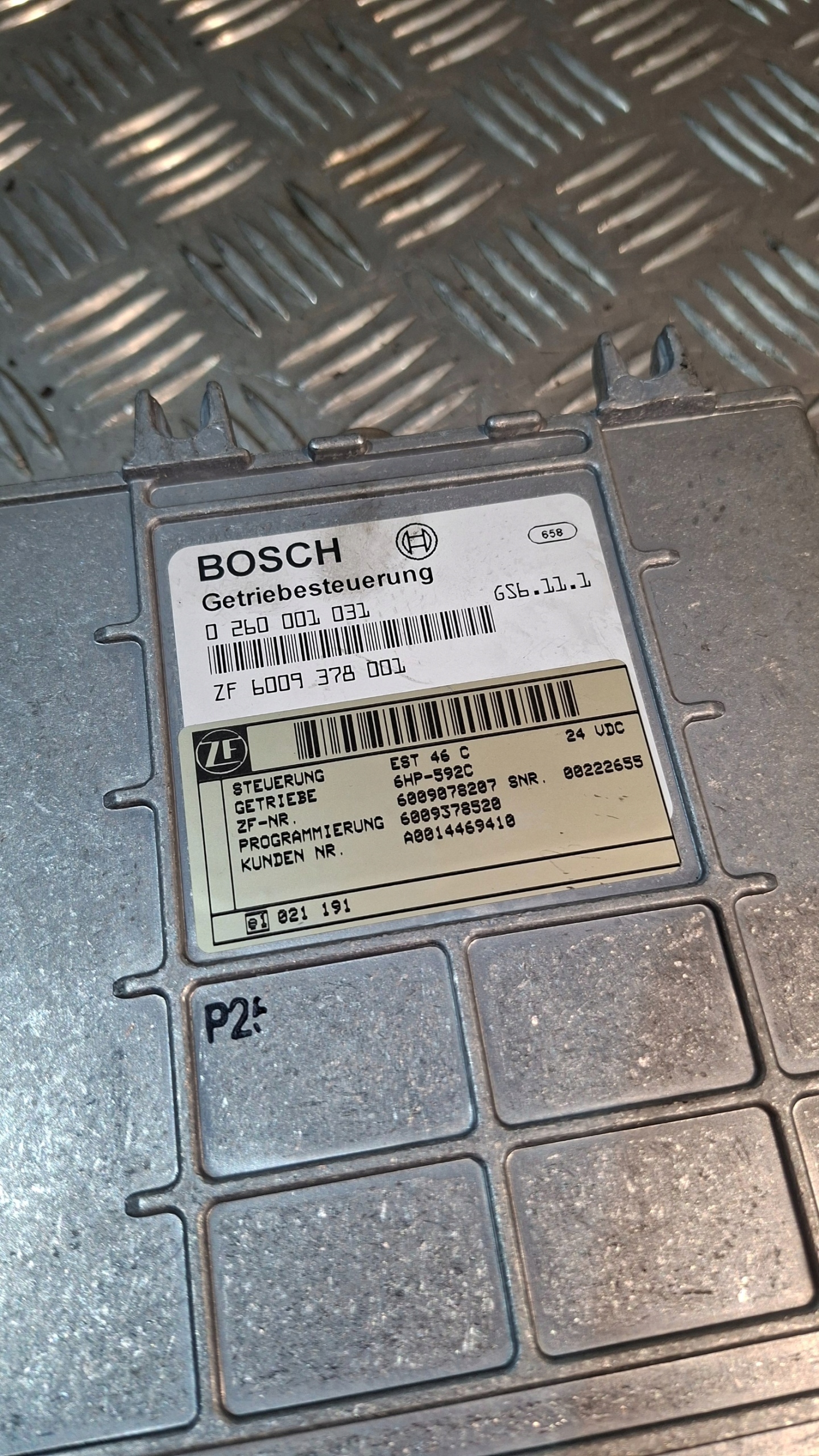 Bedienteil Computer Getriebe getriebe ZF 6HP-592C