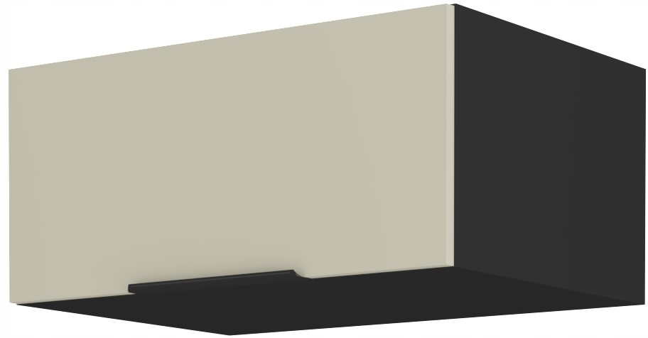 Kuchyňská Skříňka Závěsná Horní Výklopná Nadstavba Černá Kašmír 36 X 80 CM
