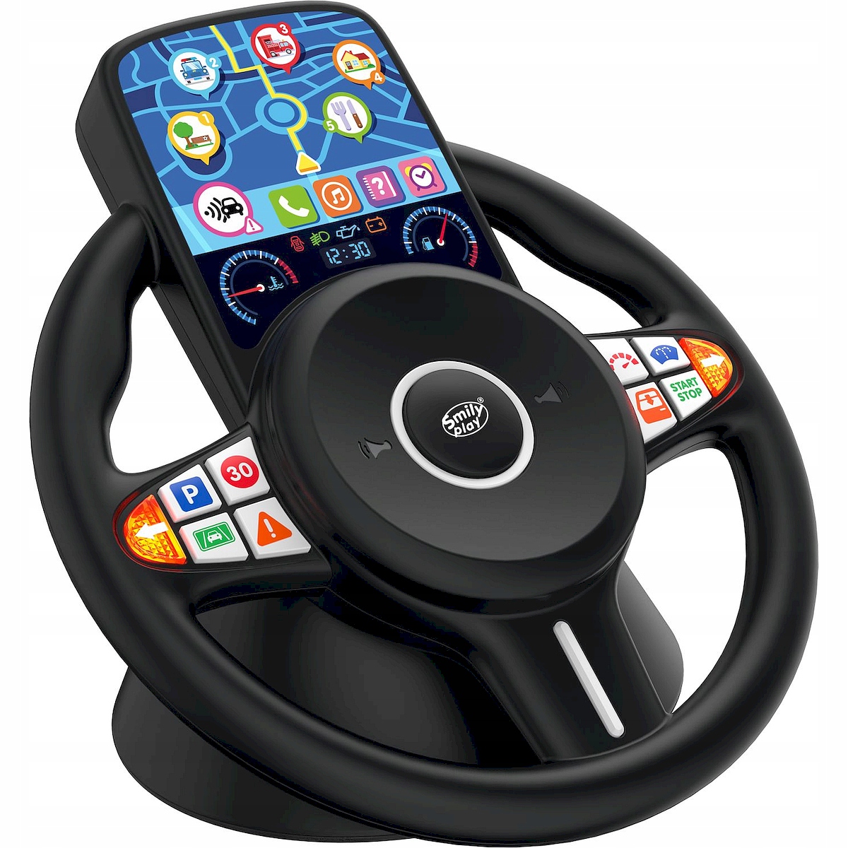 SMILY PLAY MÓWIĄCA KIEROWNICA interaktywna SYMULATOR JAZDY Stan opakowania oryginalne