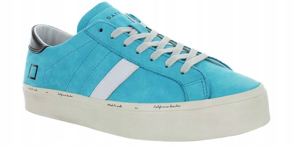 D.a.t.e. Pánské polobotky Hill Double Beach Sky velikost 44 modré