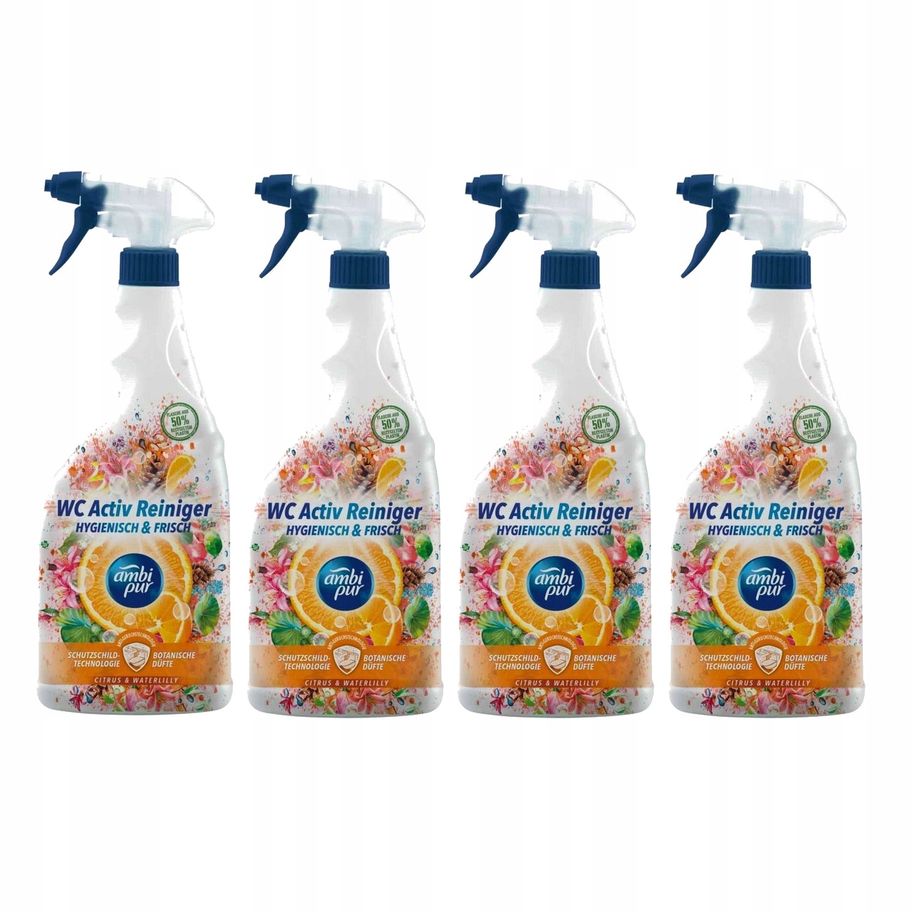 Sprej na Wc Ambi Pur citrusy a leknín 4x 750 ml