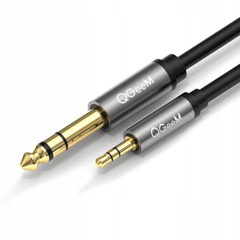 

Kabel Aux Audio Mały Jack Duży Jack 3.5 to 6.35 3m