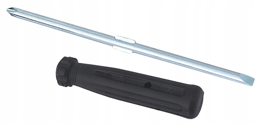 

Wkrętak D3O85 Dwustronny Płaski+krzyżakowy 5.6X150