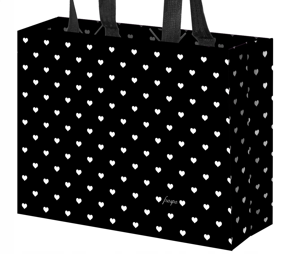 

Torba materiałowa na zakupy duże denko 34x8x25cm