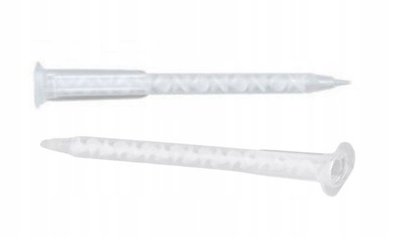 Mieszacz o wąskim wylocie do kleju dwuskładnikowego klejów 25ml i 50ml 1:1