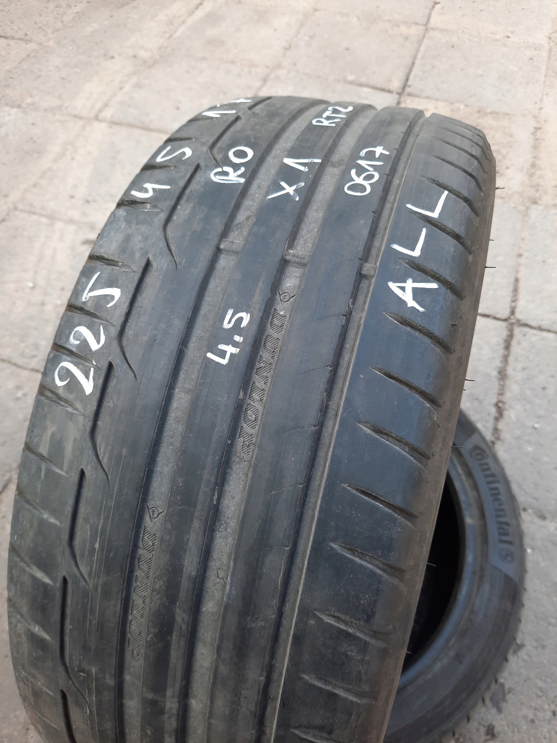 1x 225/45R17 91Y DUNLOP SPORTMAXX RT2 WARSZAWA Sezon letnie