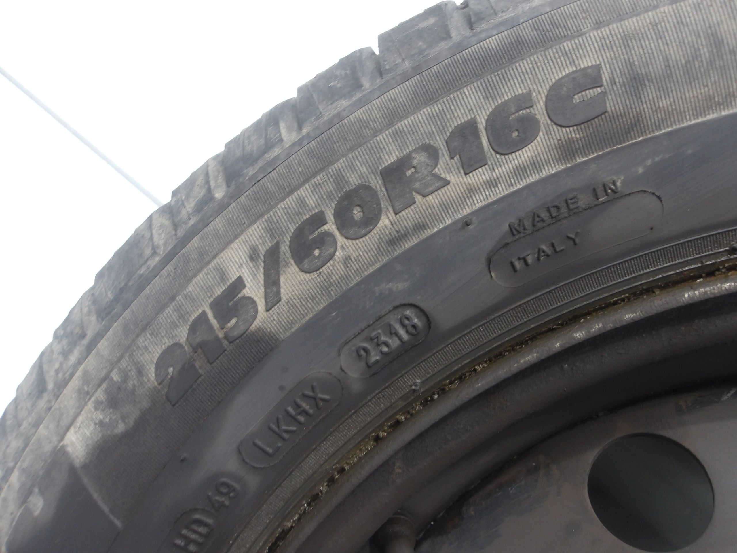SCUDO JUMPY discs wheels CALOROCZNE 16 5x108 ET45 215/60R16C MICHELIN KPL