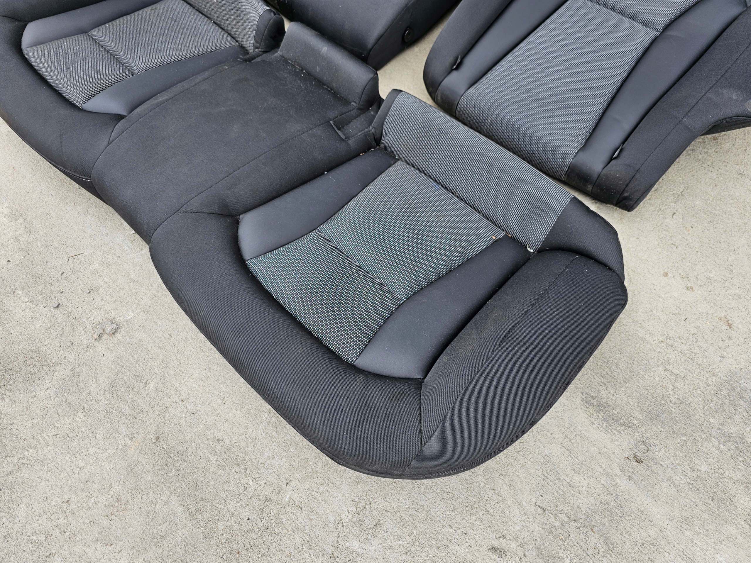 Sitz Sitze KOMPLET AUDI A1 8X 5-Tür Leder+MATERIAL
