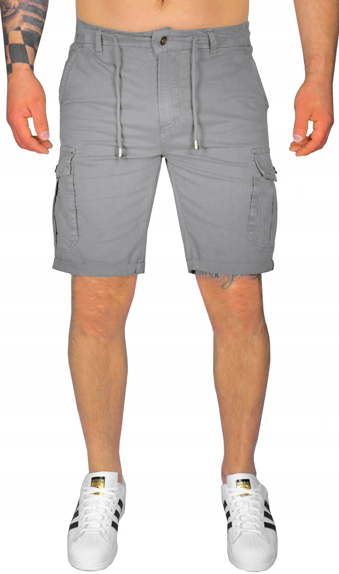 

Spodenki Bojówki Krótkie Męskie Kieszenie Jakość