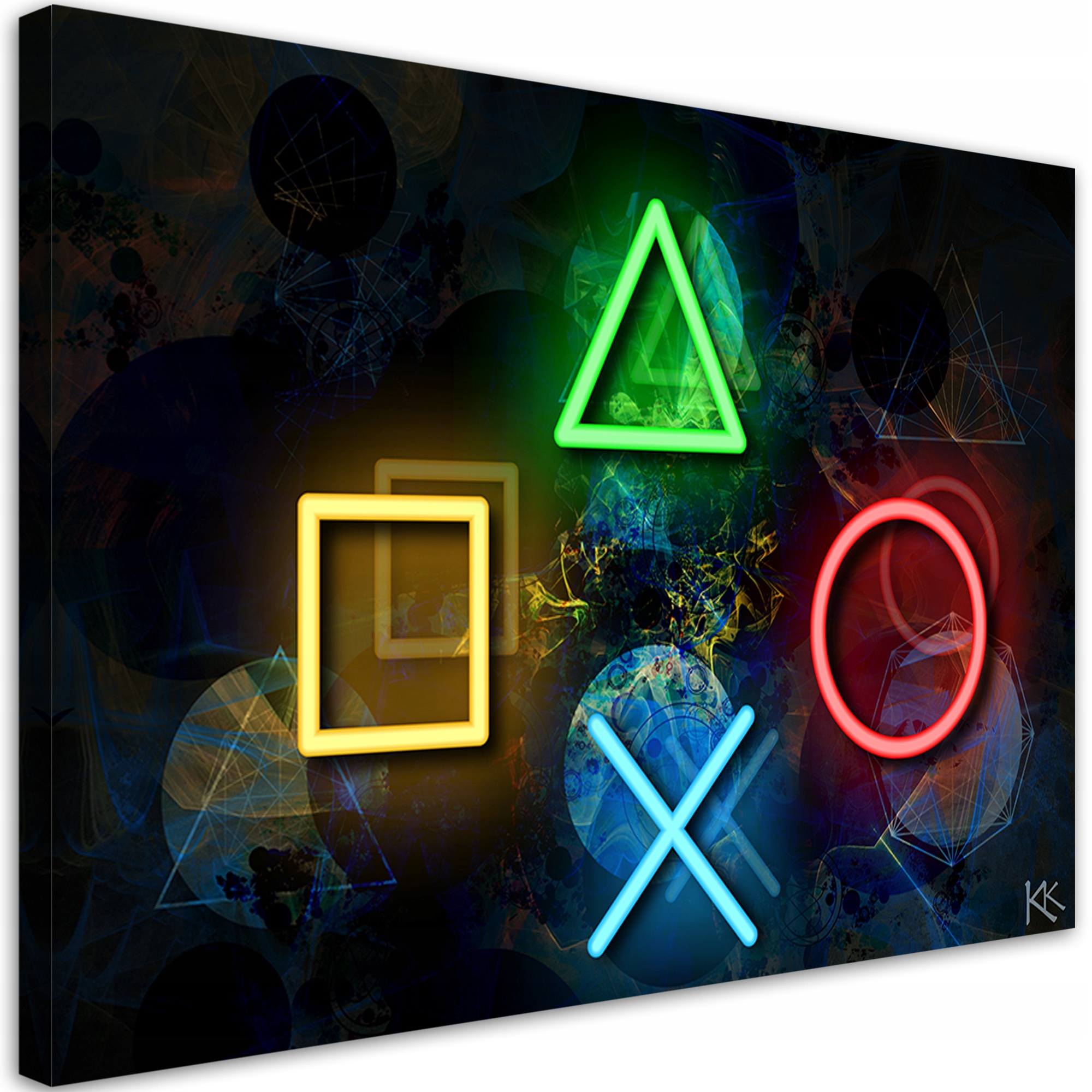 Obraz na plátne, Tlačidlá pre ovládač 120x80