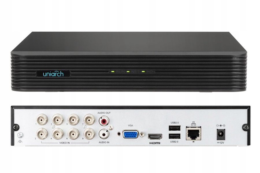 Zestaw do Monitoringu 8 Kamer 5MPx IP67 aplikacja Marka Inna