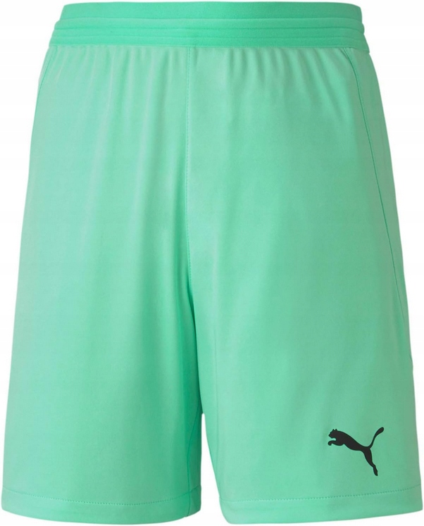 H1251 PUMA teamFINAL 21 KNIT SHORTS SPODENKI TRENINGOWE DZIECIĘCE 116