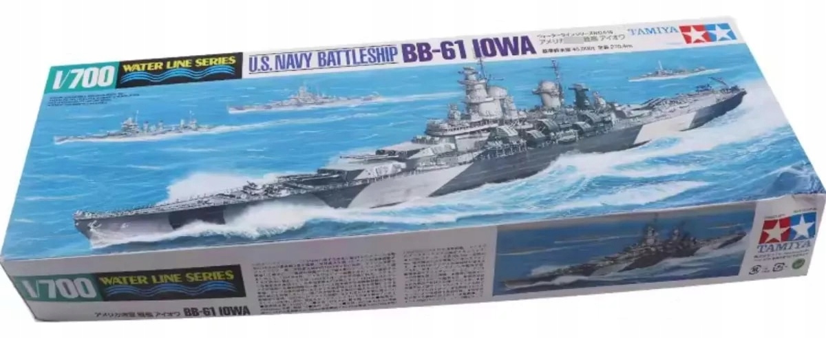 1/700 bitevní loď amerického námořnictva Iowa Tamiya 31616
