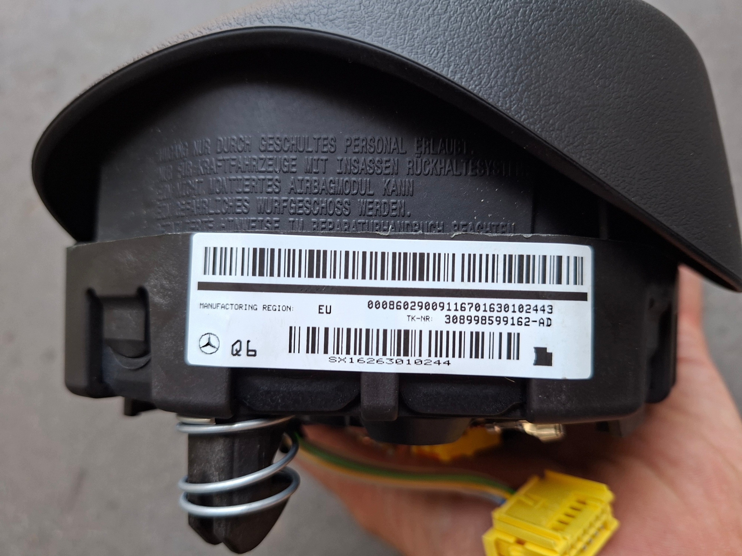 Airbag Deckel AIRBAG MERCEDES C W205 S205